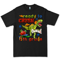 Black ready to crush 6th grade Premium Tee - BundleAndBundleShop