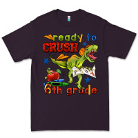 Plum ready to crush 6th grade Premium Tee - BundleAndBundleShop