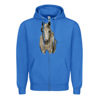 True Royal horse Zipper Hoodie - RanaPortraitStore