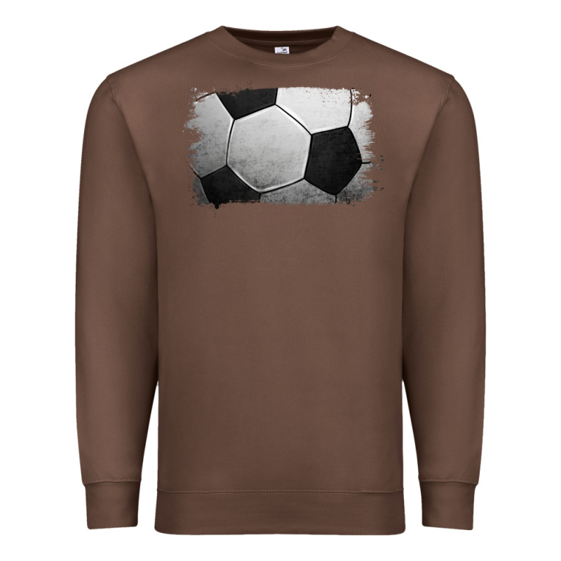 Soccer Ball Brushstroke Premium Sweatshirt by RanaPortraitStore | Teevron