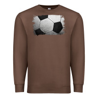 Chestnut Soccer Ball Brushstroke Premium Sweatshirt - RanaPortraitStore