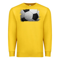 Lemon Soccer Ball Brushstroke Premium Sweatshirt - RanaPortraitStore