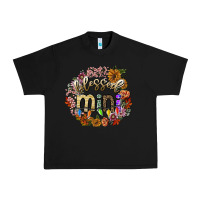 Black blessed mini Urban Heavy Tee - SublimationCraftShop