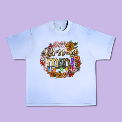 Blessed Mini Urban Heavy Tee Designed By Sublimationcraftshop