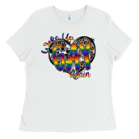 White woke up gay again Ladies Tee - SublimationCraftShop