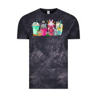 Cloud Black easter day coffee Vintage Tee - CowhideDigitalArt