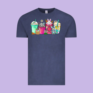 Easter Day Coffee Vintage Tee Designed By Cowhidedigitalart
