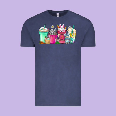 Easter Day Coffee Vintage Tee Designed By Cowhidedigitalart