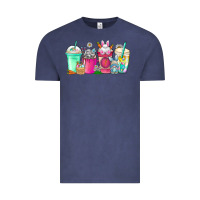 Vintage Denim easter day coffee Vintage Tee - CowhideDigitalArt