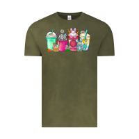 Vintage Olive easter day coffee Vintage Tee - CowhideDigitalArt