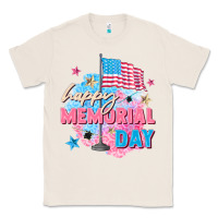 Natural Happy Memorial Day Classic Tee - FaDigitalArtStudio