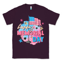 Plum Happy Memorial Day Classic Tee - FaDigitalArtStudio