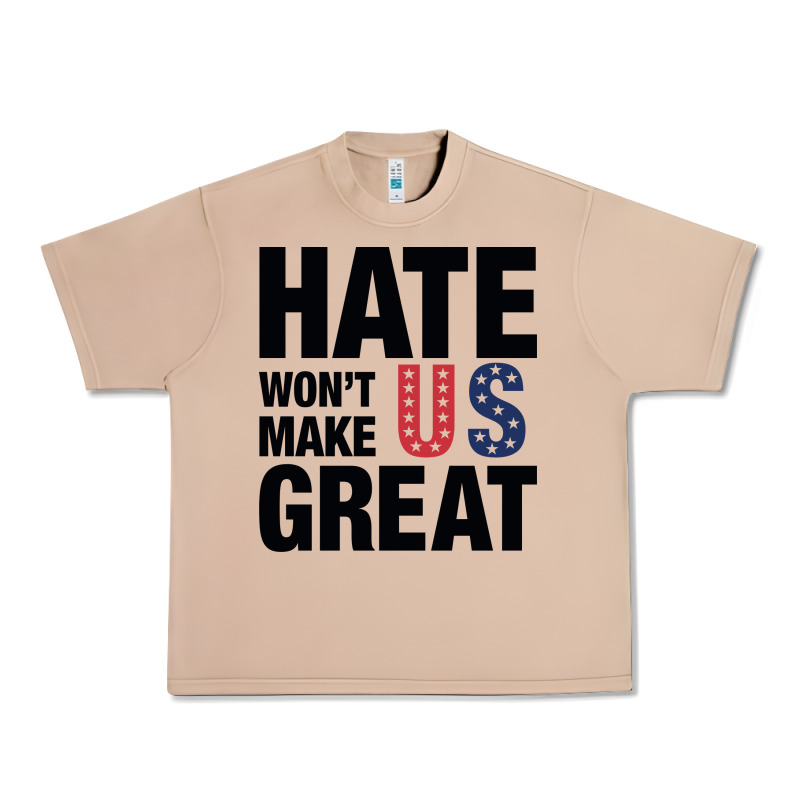 Hate Won't Make Us Great Black Urban Heavy Tee by artisFamous | Teevron