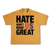 Peanut Butter hate won't make us great black Urban Heavy Tee - artisFamous
