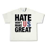 Pistachio hate won't make us great black Urban Heavy Tee - artisFamous