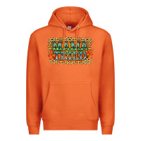 Carrot Leopard Floral Mama Tried Premium Hoodie - Jasminsmagicworld