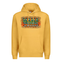 Mustard Leopard Floral Mama Tried Premium Hoodie - Jasminsmagicworld