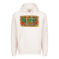 Pale Pink Leopard Floral Mama Tried Premium Hoodie - Jasminsmagicworld