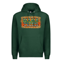 Sports Green Leopard Floral Mama Tried Premium Hoodie - Jasminsmagicworld