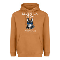 Meerkat Livin' la vida Frenchie Heavyweight Hoodie - Bettercallsaul