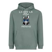 Sage Livin' la vida Frenchie Heavyweight Hoodie - Bettercallsaul