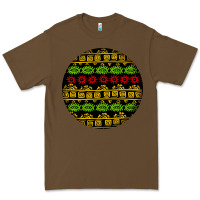 Cacao african masks round earrings Premium Tee - BundleAndBundleShop