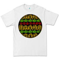 White african masks round earrings Premium Tee - BundleAndBundleShop
