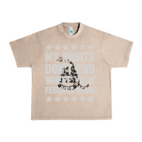 French Oak My Rights Don't End Where Your Feelings Begin Urban Heavy Tee - artisFamous