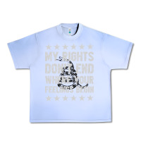 Grape Ice My Rights Don't End Where Your Feelings Begin Urban Heavy Tee - artisFamous