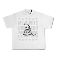 Lunar Rock My Rights Don't End Where Your Feelings Begin Urban Heavy Tee - artisFamous