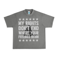 Tornado My Rights Don't End Where Your Feelings Begin Urban Heavy Tee - artisFamous