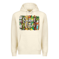 Sandshell sunset vibes brush stroke Premium Hoodie - BarkalooDesign
