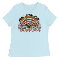 Baby Blue mind your own motherhood Ladies Tee - SublimationCraftShop