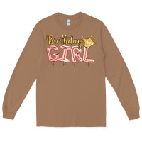 Toasted Coconut Birthday girl balloon Long Sleeve Tee - Artiststas