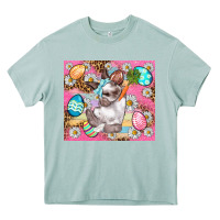 Arona Easter Bunny And Egg With Leopard Pattern Tumbler Heavy Core Tee - BundleAndBundleShop