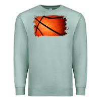 Seafoam Basketball Brushstroke Premium Sweatshirt - RanaPortraitStore