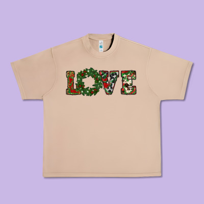 Christmas Love Urban Heavy Tee Designed By Ranaportraitstore