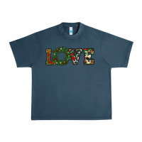 Midnight Navy christmas love Urban Heavy Tee - RanaPortraitStore