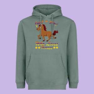 Just A Girl Who Loves Horses Heavyweight Hoodie Designed By Bettercallsaul