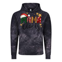 Cloud Black mama Claus Christmas Vintage Hoodie - BarkalooDesign