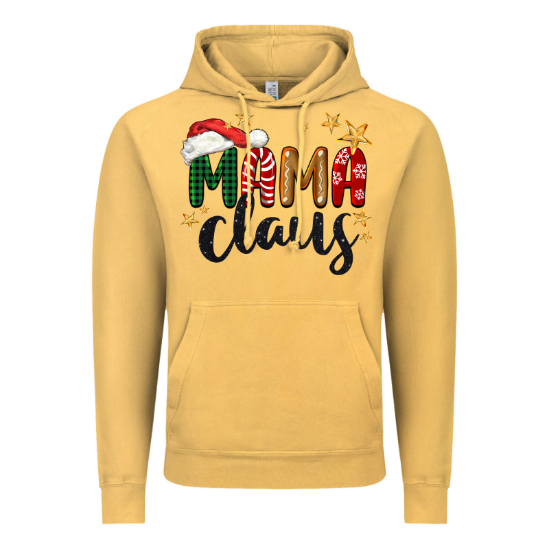 Mama Claus Christmas Vintage Hoodie by BarkalooDesign | Teevron