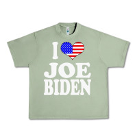 Oil Green i love joe biden Urban Heavy Tee - artisFamous