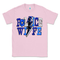 Bubblegum Pink Police wife Classic Tee - FaDigitalArtStudio