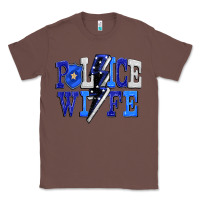 Chestnut Police wife Classic Tee - FaDigitalArtStudio