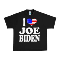 Black i love joe biden Urban Heavy Tee - artisFamous
