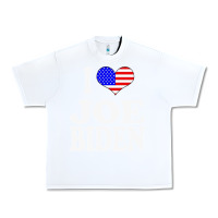 White i love joe biden Urban Heavy Tee - artisFamous