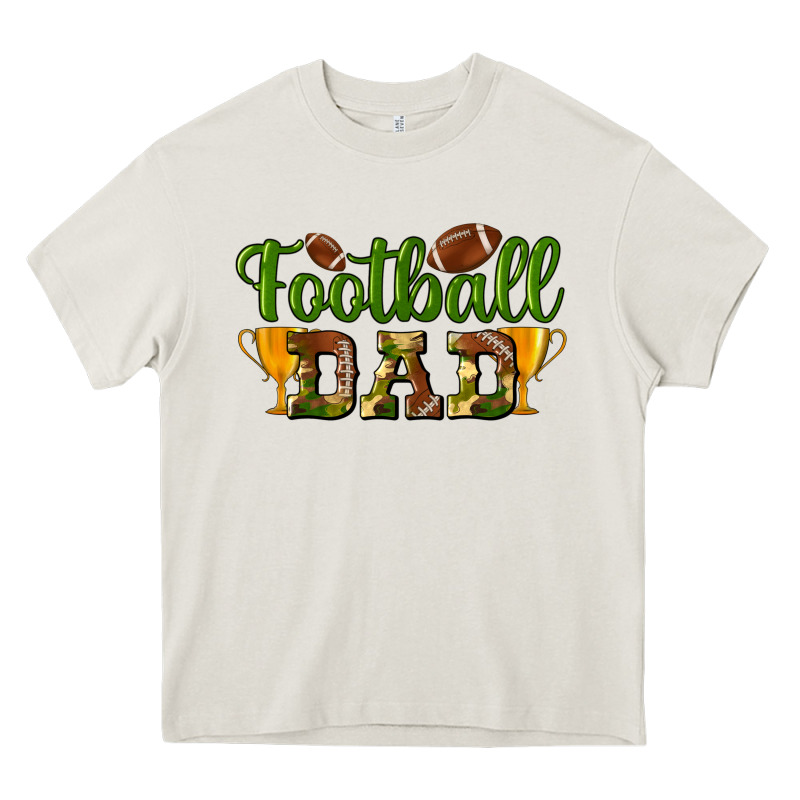 Football Dad Heavy Core Tee by BundleAndBundleShop | Teevron