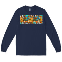 Navy Thanksgiving Turkey Truck Long Sleeve Tee - Artiststas
