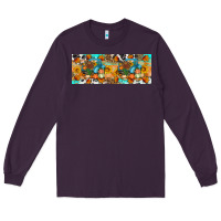 Plum Thanksgiving Turkey Truck Long Sleeve Tee - Artiststas