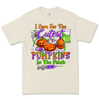 Bone i care for the cutest pumpkins in the patch Premium Tee - BundleAndBundleShop